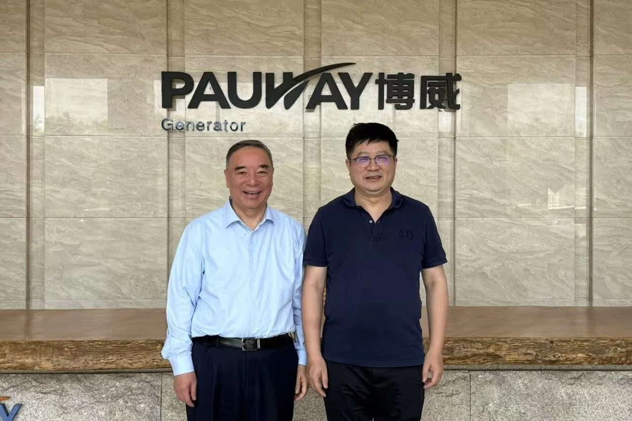 中国上市公司协会会长宋志平一行莅临壹定发发电机组工厂，，，，，共绘高端电力能源出海新蓝图